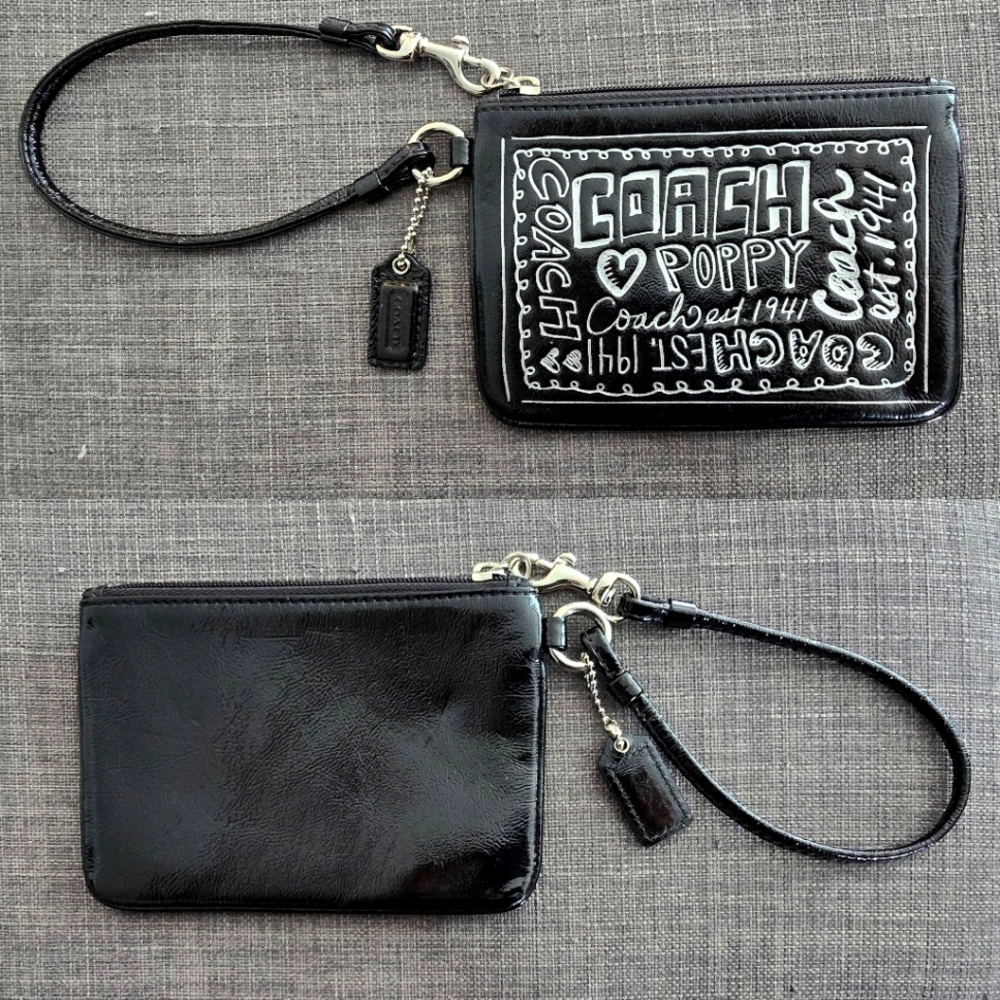 Coach Poppy Wristlet